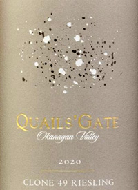 Quails' Gate Clone 49 Rieslingtext