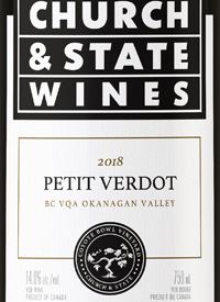 Church & State Wines Petit Verdottext