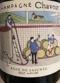 Champagne Chavost Rosé de Saignéetext