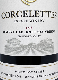 Corcelettes Reserve Cabernet Sauvignon Micro Lot Seriestext