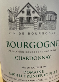 Michel Prunier et Fille Bourgogne Chardonnaytext