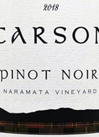 Carson Pinot Noir Naramata Vineyardtext