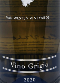 Van Westen Vineyards Vino Grigiotext