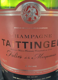 Champagne Taittinger Les Folies de la Marquetterietext