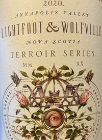 Lightfoot and Wolfville Terroir Series Scheurebetext