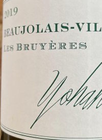 Yohan Lardy Beaujolais-Village Blanc Les Bruyèrestext