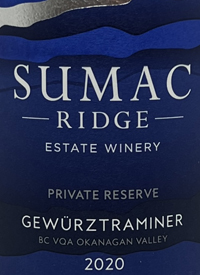 Sumac Ridge Gewürztraminer Private Reservetext