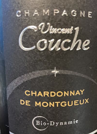 Champagne Vincent Couche Chardonnay de Montgueuxtext