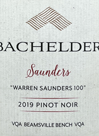 Bachelder Saunders Warren Saunders 100 Pinot Noirtext