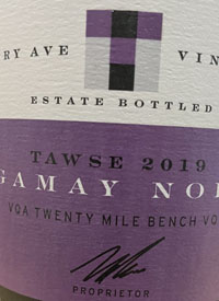 Tawse Cherry Avenue Vineyard Gamay Noirtext