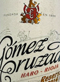 Gómez Cruzado Rioja Reservatext