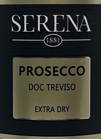 Serena 1881 Prosecco Extra Drytext