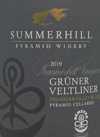 Summerhill Pyramid Winery Summerhill Vineyard Grüner Veltliner Organic Vegantext