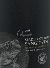 Summerhill Pyramid Winery Spadefoot Toad Sangiovese Organictext