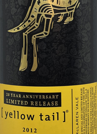 Yellow Tail Shiraz 20 Year Anniversary Limited Releasetext