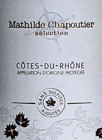 Mathilde Chapoutier Côtes-du-Rhônetext