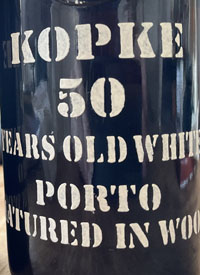 Kopke 50 Years Old White Porttext
