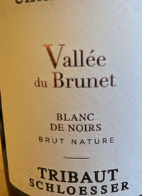 Champagne Tribaut Schloesser Vallée du Brunet Blanc de Noirs Brut Naturetext