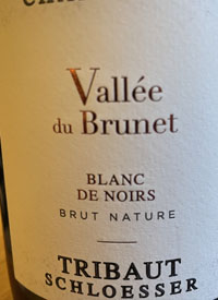 Champagne Tribaut Schloesser Vall e du Brunet Blanc de Noirs Brut