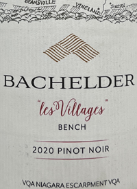 Bachelder Les Villages Bench Pinot Noirtext