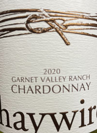 Haywire Garnet Valley Ranch Chardonnaytext