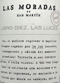 Las Moradas de San Martin Libro Once Las Lucestext