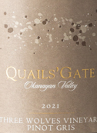 Quails' Gate Three Wolves Vineyard Pinot Gristext