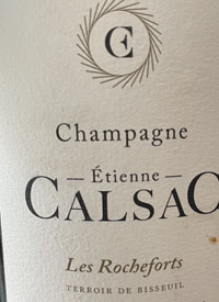 Champagne Étienne Calsac Les Rocheforts 1er Cru Blanc de Blancstext