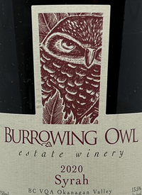 Burrowing Owl Syrahtext