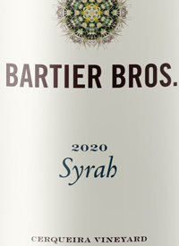 Bartier Bros. Syrah Cerqueira Vineyardtext