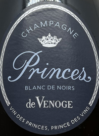 Champagne de Venoge Princes Blanc de Noirstext
