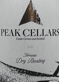 Peak Cellars Terraces Dry Rieslingtext