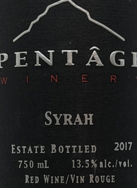 Pentâge Winery Syrahtext