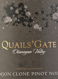 Quails' Gate Dijon Clone Pinot Noirtext
