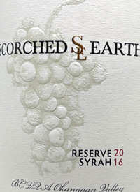 Scorched Earth Reserve Syrahtext