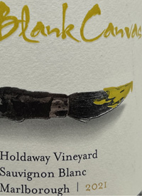 Blank Canvas Marlborough Sauvignon Blanc Holdaway Vineyardtext