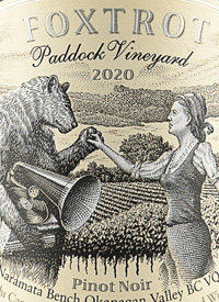 Foxtrot Pinot Noir Paddock Vineyardtext