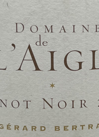 Gérard Bertrand Domaine de l'Aigle Pinot Noirtext