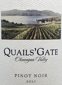 Quails' Gate Pinot Noirtext