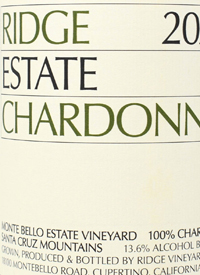 Ridge Estate Chardonnaytext