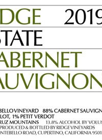 Ridge Estate Cabernet Sauvignontext