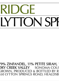 Ridge Lytton Springstext