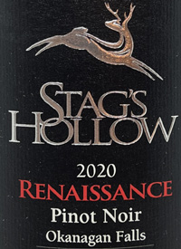 Stag's Hollow Renaissance Pinot Noirtext