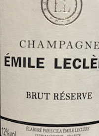 Champagne Emile Leclerc Brut Reservetext