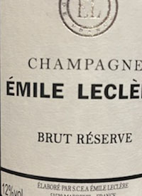 Champagne Emile Leclere Brut Reservetext