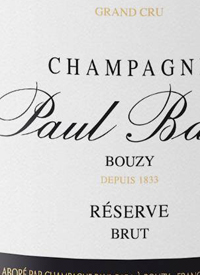Champagne Paul Bara Réserve Brut Grand Crutext