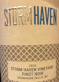 Storm Haven Pinot Noirtext