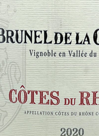 Brunel de la Gardine Côtes du Rhônetext