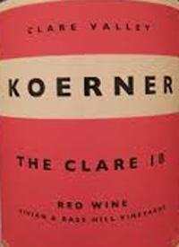 Koerner The Clare Red Winetext