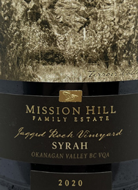 Mission Hill Terroir Collection Jagged Rock Vineyard Syrahtext